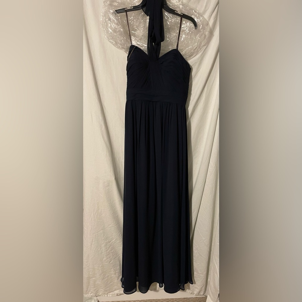 NAVY BRIDESMAIDS DRESS SIZE 8